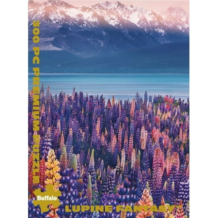 Buffalo Games 300-Piece Gold Collection Lupine Fantasy Jigsaw Puzzle