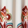 thumbnail image 2 of Lush Decor 16T000580 Clara Room Darkening Window Curtain Panel Set, 63" x 52", Yellow/Gray, 2 of 5