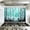 Color 4, variant on Kitchen Backsplash Peel and Stick Wall Murals Trees Landscape Teal Artwork Prints White Tree Removable Mural 35.4"W x 23.6"H, Oil Proof Vinyl Wallpaper for Fireplace & Behind Stove
