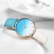thumbnail image 3 of SK Ultra Thin Minialist Women Watches Simple Two Hands Ladies Dress Watch Leather Strap, 3 of 4
