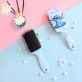 thumbnail image 2 of Brosse à Cheveux Dessin Animé, Mignonne pour Dames et Filles, Démêlant Humide et Sec, Bleu, 2 of 6