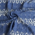 thumbnail image 3 of Denim Darla Pattern Poly Chemical Lace Fabric, DIY Projects by the Yard, 3 of 3