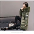 thumbnail image 1 of Chaqueta de mujer de corte entallado, chaqueta de plumón de algodón, chaqueta de mujer de longitud media a larga, chaqueta de mujer de talla grande, 1 of 6