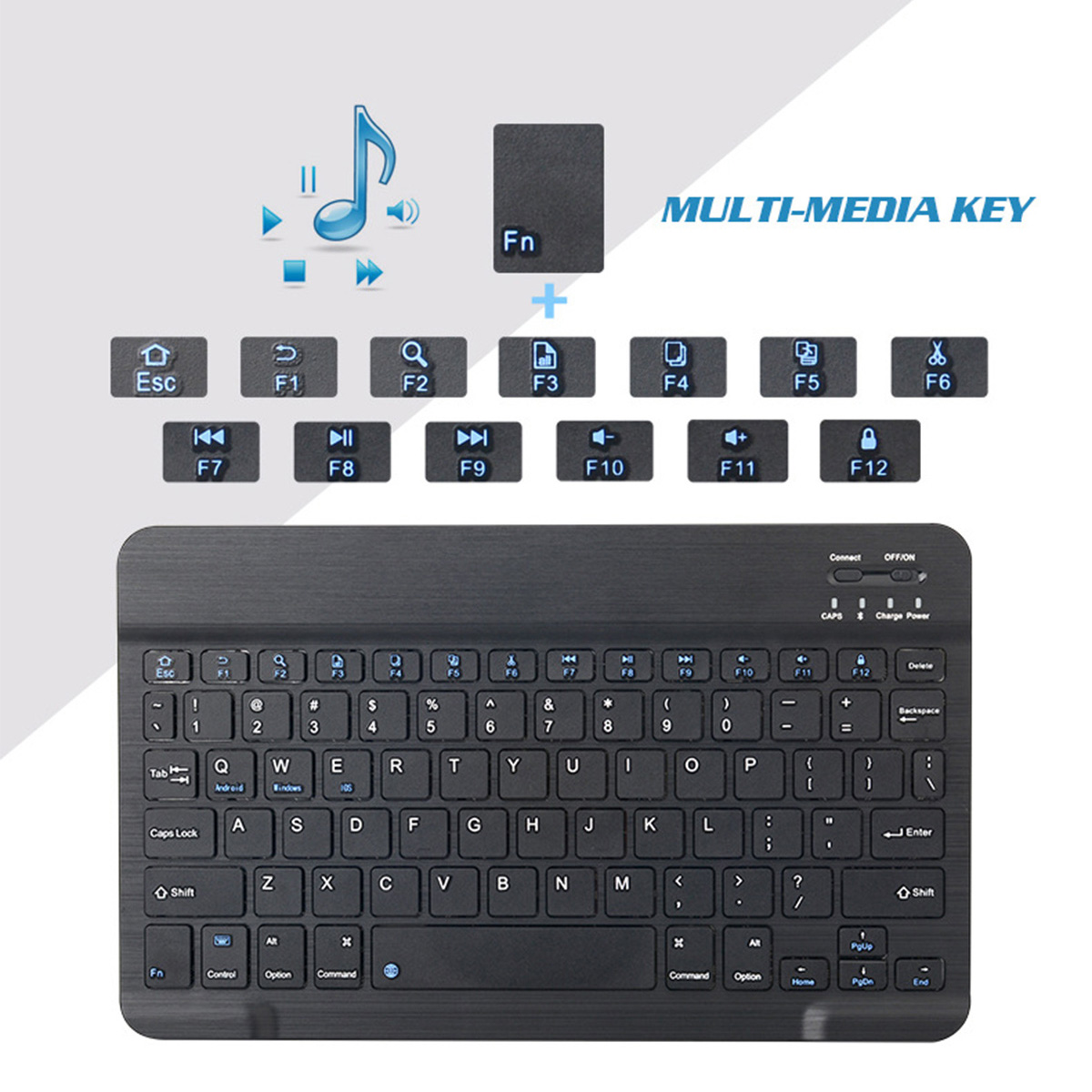 7.9" bluetooth Keyboard bluetooth Charging Keyboard Charging Wireless