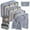 Gray, variant on Packing Cubes 9 Set, Travel Packing Organizers with Large Toiletries Bag for Clothes Shoes, Blue