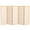 Natural, variant on 4 ft. Tall Window Pane Shoji Screen - Natural - 3 Panels