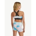 thumbnail image 6 of Justice Strappy Back Sports Bra for Girls with Butterfly Print, Sizes XS-XL, 6 of 6