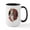 White/Black Inside, variant on CafePress - Krampus And Santa Christmas Mugs - 15 oz Ceramic Large White Novelty Mug