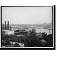 thumbnail image 2 of Historic Framed Print, Baltimore, Md., from Federal Hall [i.e. Hill], 17-7/8" x 21-7/8", 2 of 9