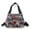 Hot Pink, variant on Fashion Floral Print Water Nylon Tote Bag for Women Large Capacity Lunch Grocery Shopping School Multifunction Handbags Everyday Use Crossbody Bag with Multiple Pockets Black One Size