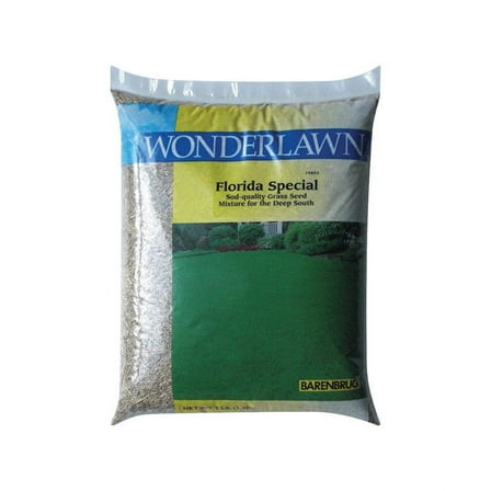 Barenbrug FLSP3ACE00 Wonderlawn Deep South Mix Sun/ Lawn Seed Mixture 3 lbs.