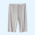 thumbnail image 2 of Umfun Girls' Ribbed Biker Shorts High Waist Tight Workout Shorts, 2 of 7