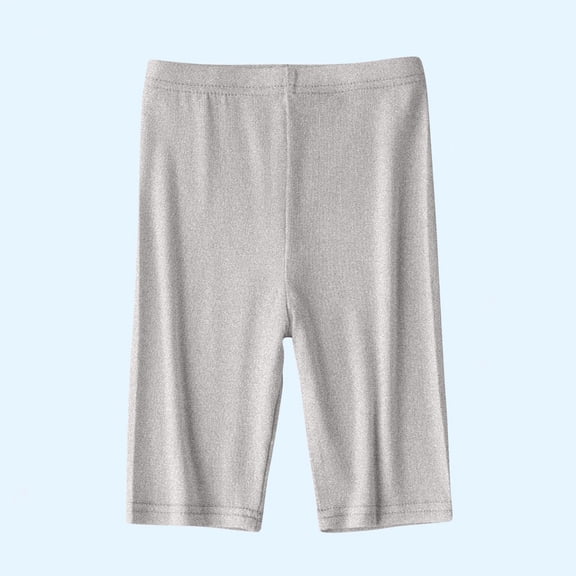 hengsof Children's Leggings Girls' Basic Solid Soft Dance Short for Gymnastics or Under Skirts Lightweight