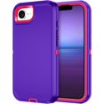 thumbnail image 1 of [PST] iPhone 17e / 16e Hard Defender Case, Anti-Drop Triple Layers Shockproof Heavy Duty Defender Hard Case Cover, 1 of 4