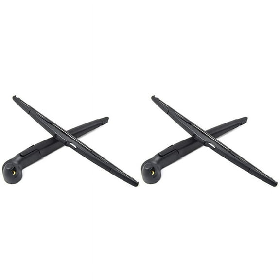 2X Rear Wiper Arm Blade Assembly - for JK 2007-2016