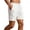 White, variant on Yievot Mens Waffle Knit Shorts 5 Inch Casual Drawstring Elastic Waist Running Shorts for Gym Workout Athletic Basketball