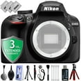thumbnail image 1 of Nikon D3400 24.2MP 1080P Digital SLR Camera w/ 5 fsp - Built-in F+ash - Wi-Fi and GPS modules + 20PC Starter Kit + 3YR Warranty, 1 of 9