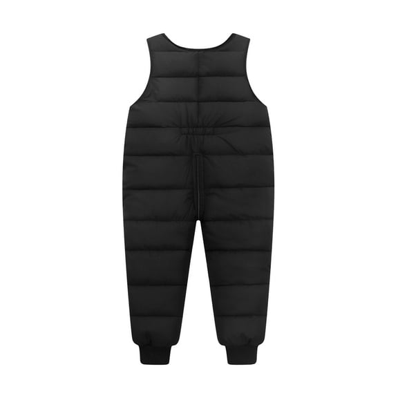 Toddler Snow Pants Baby Boy Winter Clothes Snowsuit Girl Overalls,6M-4T Toddler Kids Warm Lightweight Down Jumpsuit