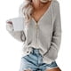 thumbnail image 2 of Cárdigan con capucha para mujer, suéter suelto, informal, suave, tela amigable con la piel, lavable a máquina, con cremallera, suéter con capucha, 2 of 6
