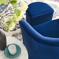thumbnail image 6 of Modway Divulge Performance Velvet Arm Chair and Ottoman Set, 6 of 7