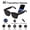 Black, variant on AI smart Glasses with 4K Camera, Real-Time Translation & Object Recognition, Open-Ear Audio, 8Hrs Battery for Outdoor, Travel, Business - Black