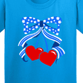 thumbnail image 3 of Inktastic USA Bow Youth T-Shirt, 3 of 4