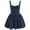 Navy Blue, variant on IDOPIP Corset Dresses for Women Spaghetti Strap Flare Summer Midi Dress Lace Lace Bustier Sundress