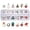 6, variant on Yiran Christmas Alloy Nail Rhinestone, Style 3