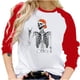 thumbnail image 1 of Camiseta suelta estampada a la moda para mujer, blusa de manga larga, cuello redondo, camisetas informales Pompotops  FGAJ8215, 1 of 5
