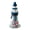 B, variant on mdesiwst Retro Lighthouse Ornament Handmade Rustic Wooden Lighthouse Statue Coastal Table Centerpiece for Ocean Theme Party Beach House Decor