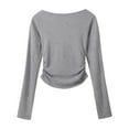 thumbnail image 5 of EDFBUYKRS Women's and Women's Buttercore Tee with Long Sleeves, Sizes M, 5 of 5