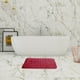 thumbnail image 5 of Xihbxyly Alfombrilla de Baño de Espuma Viscoelástica, Suave y Absorbente, Antideslizante, Lavable a Máquina, Ideal para El Baño y La Ducha, Colección de 4 Piezas., 5 of 7