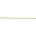 thumbnail image 2 of Auriga 14K Yellow Gold 1.85mm Quadruple Rope Anklet 9inch for Women, 2 of 6