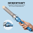 thumbnail image 4 of BaBylissPRO The Spring Nano Titanium Curling Iron, Sol Gel, 1 1/4 Inch, 1 Count, 4 of 8