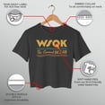 thumbnail image 3 of Netflix Juniors' Stranger Things Vintage Stripes The Squawk Radio T Shirt, 3 of 9
