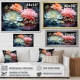 thumbnail image 4 of Designart "Reflecting on Succulent Beauty" Floral Floater Framed Wall Decor, 4 of 7
