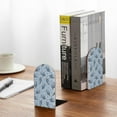 thumbnail image 5 of Pofeuu Cute Ice Cream Print Large Bookend Hold Heavy Books- Wood Bookends for Heavy Books Heavy Duty Book Ends Wood Bookends for Office Desk Non-Skid, 5 of 7