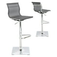 thumbnail image 4 of LumiSource Mirage Contemporary Adjustable Barstool, 4 of 7