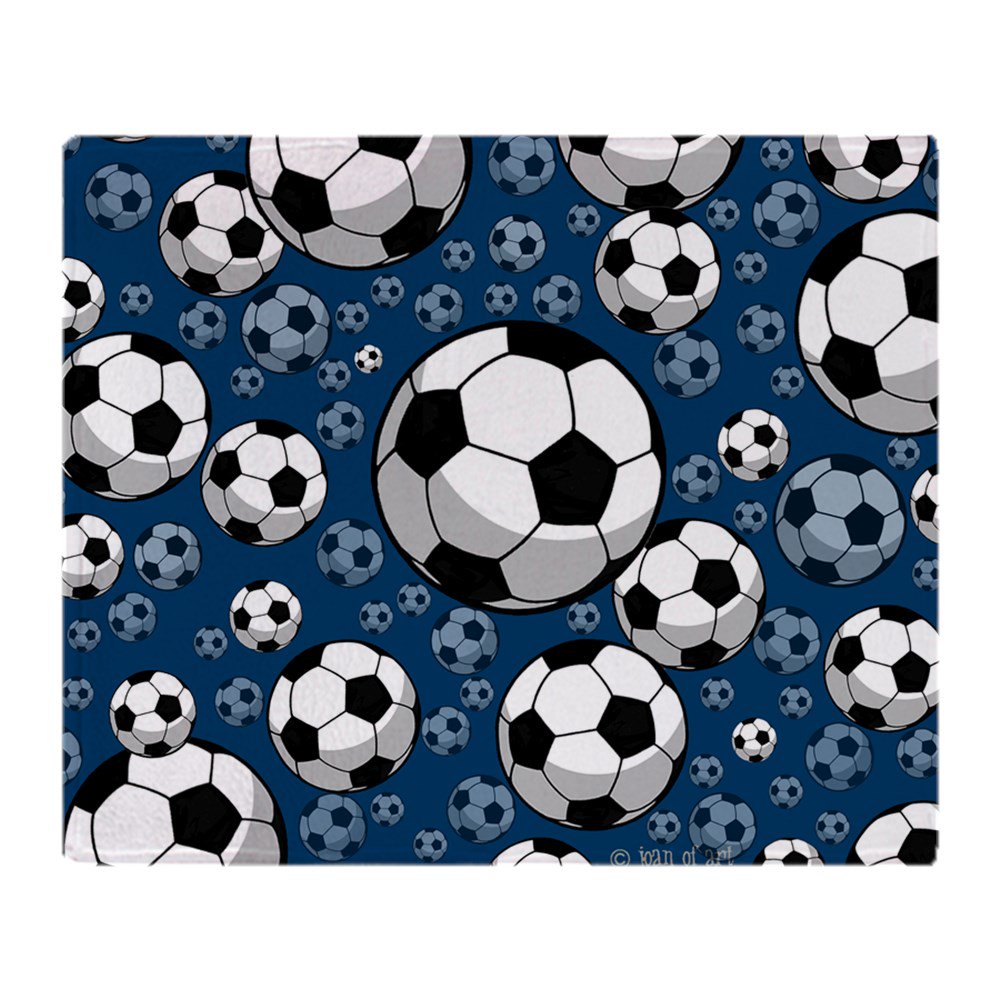CafePress Soccer Soft Fleece Throw Blanket, 50"x60" Stadium Blanket