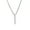 Silver, variant on Yesbay Men Necklace Stainless Steel Solid Color Chain Lightweight Male Pendant Gift