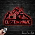 thumbnail image 2 of Handmadetneonsign Personalized Bakery Metal Wall Art LED Light, Custom Baker Sign Home Room Decor, 2 of 5