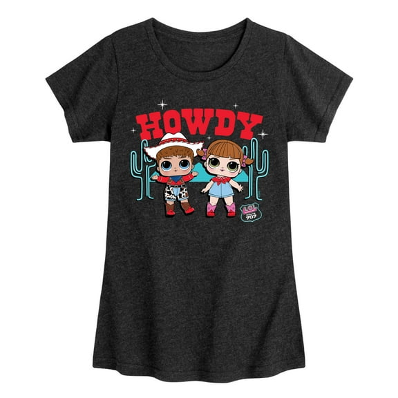 LOL Surprise! Dolls - Howdy Cowgirls - Toddler & Youth Girls Short Sleeve Graphic T-Shirt