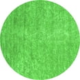 thumbnail image 1 of Ahgly Company Indoor Round Abstract Green Contemporary Area Rugs, 6' Round, 1 of 1