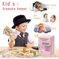 thumbnail image 3 of SEELOK ATM Piggy Bank Electronic Cash Coin Can Safe Banks Money Saving Box with Password Lock for Children, Boys Girls Best Gift, 3 of 5