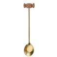 thumbnail image 2 of sunsanly Dessert Spoon Long Handle Food Grade Stainless Steel Cute Cookie Bowknot Design Coffee Stirring Spoon Kitchen Accessories, 2 of 8
