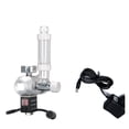 thumbnail image 1 of Régulateur de CO2 Aquarium avec Compteur de Bulles Valve de Réglage Fin Équipement de Réduction de Pression Électromagnétique Rotatif à 360°, Installation Facile, 1 of 7