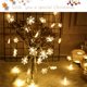 thumbnail image 5 of Luces de cadena de copo de nieve de Navidad 6m 40LED Luces de hadas Funciona con batería a prueba de agua para Navidad Jardín Patio Dormitorio Decoración de fiesta Iluminación de celebración interior al aire libre, blanco cálido Zhivalor FLD-3430, 5 of 7
