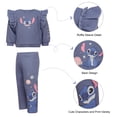 thumbnail image 6 of Disney Clothes Baby Girls Sweatshirt & Pants Set – Marie, Lilo & Stitch, and Minnie Mouse Outfit Set (12M–24M), 6 of 7