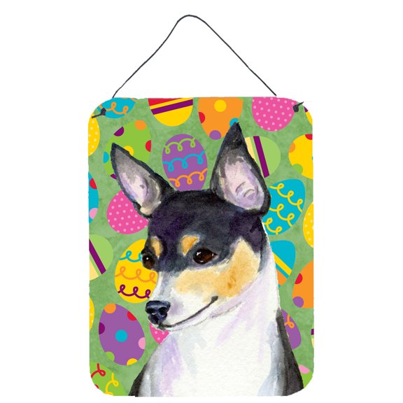 Chihuahua Easter Eggtravaganza Wall or Door Hanging Prints
