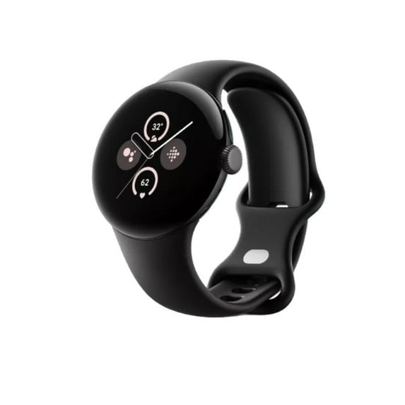 Restored Google Pixel Watch 2 (41mm) Wear OS Smartwatch (WIFI) Black with Obsidian Active Band (Refurbished)